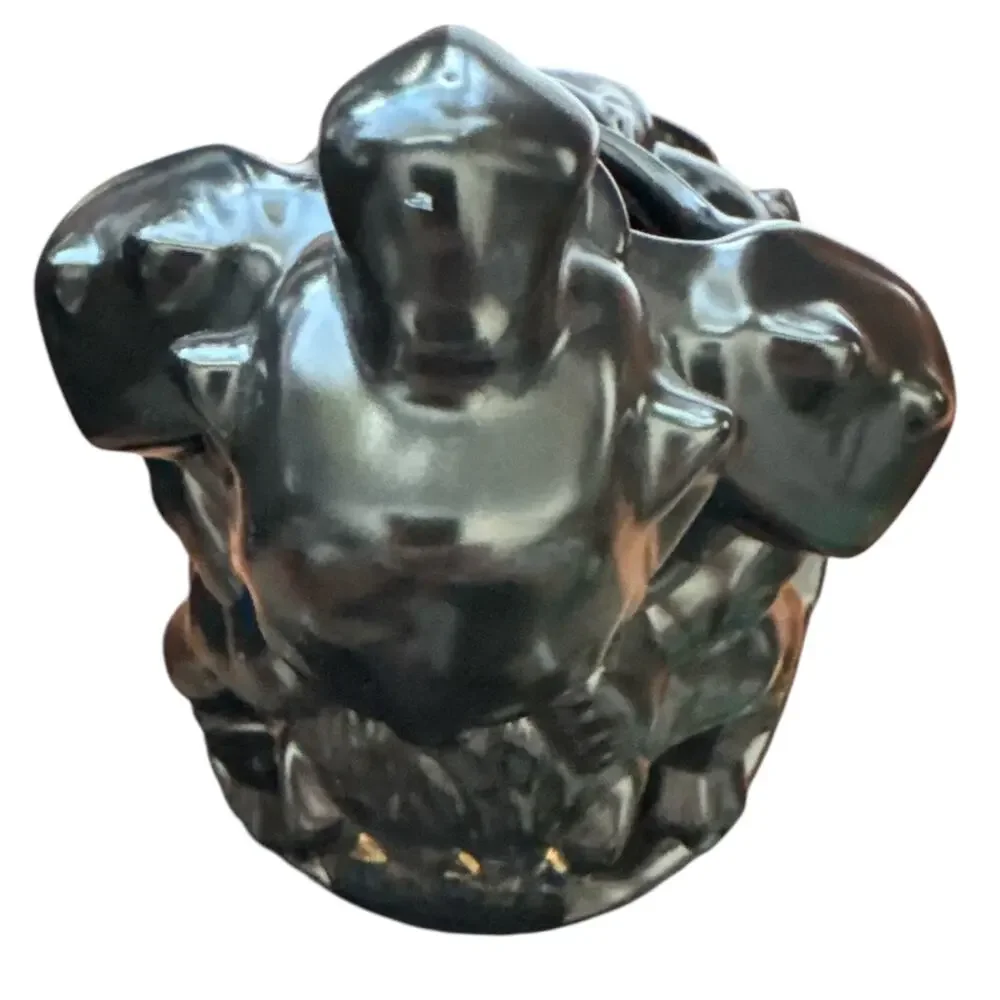Blizzard 30th Anniversary World of Warcraft Orc & Wolf Tiki Mug